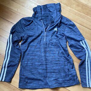 Adidas Climalite Half-zip Hoddie Womens S